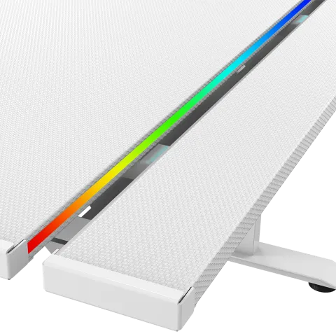 Стол компьютерный ZONE 51 RUNWAY 160 White