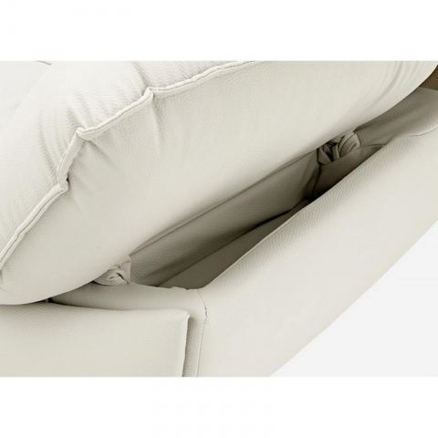 Кресло-реклайнер Eureka EEA02 с откидной спинкой и функцией качания, белый