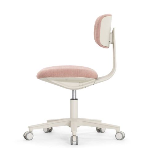 Универсальное кресло Falto Rookie plus (каркас светлый/обивка розовая)