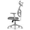 Кресло FALTO STAR OFFICE ERGO 3 (3D поясничный упор,3D подлокотник 5D подголов, сетка, ткань, серый)