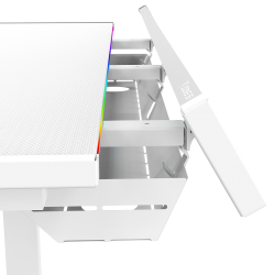 Стол компьютерный ZONE 51 RUNWAY 160 White