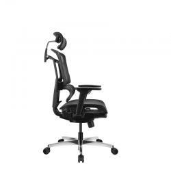 Премиум эргономичное кресло GTC Open M с поддержкой для ног, черный