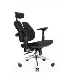 Ортопедическое компьютерное кресло Falto Orto Alpha AM-02A (черный каркас/обивка ткань black)