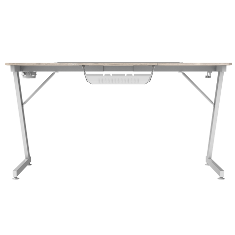 Стол компьютерный ZONE 51 TRINE 140 Wood/White