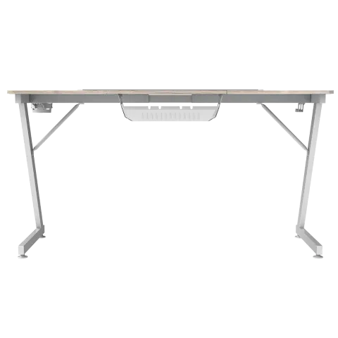Стол компьютерный ZONE 51 TRINE 140 Wood/White