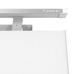 Стол компьютерный ZONE 51 RUNWAY 160 White