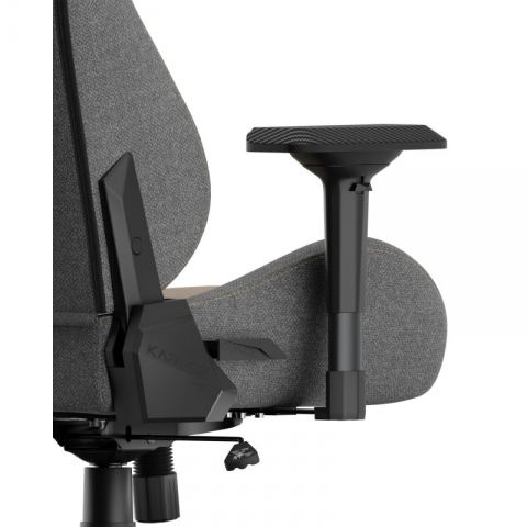 Премиум игровое кресло KARNOX LEGEND Magician - ShieldPlus fabric, серо-бежевый