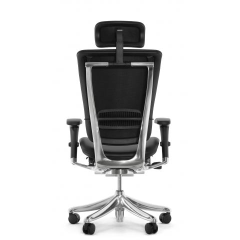 Кресло Expert Spring SPL - 01 (кожа черная / каркас черный)