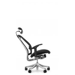 Кресло Expert Spring SPL - 01 (кожа черная / каркас черный)