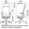 Кресло Falto A-1 AON-11-KAL-AL/BK-BK-L (каркас черный, спинка черная, сидение эко-кожа черная)