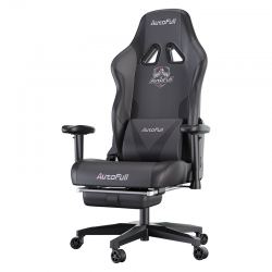 Премиум игровое кресло Autofull серия C3, AF050DS, с поддержкой для ног, черный