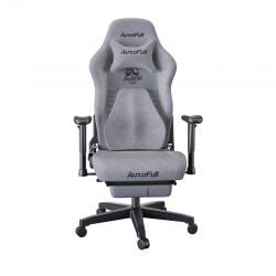 Премиум игровое кресло Autofull серия C3, AF083GB, с поддержкой для ног, серый
