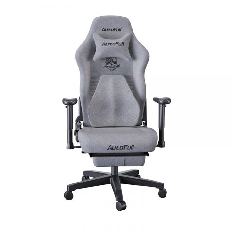 Премиум игровое кресло Autofull серия C3, AF083GB, с поддержкой для ног, серый