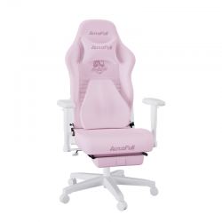 Премиум игровое кресло Autofull серия C3, AF083PB, с поддержкой для ног, розовый