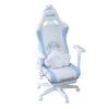 Премиум игровое кресло Autofull серия C2, AF101WS, с поддержкой для ног, белый