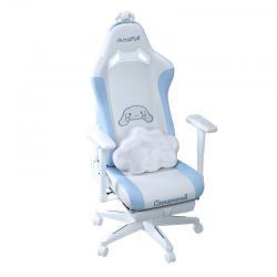 Премиум игровое кресло Autofull серия C2, AF101WS, с поддержкой для ног, белый
