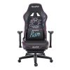 Премиум игровое кресло Autofull серия C3, AF111BS, с поддержкой для ног,черный