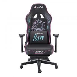 Премиум игровое кресло Autofull серия C3, AF111BS, с поддержкой для ног,черный