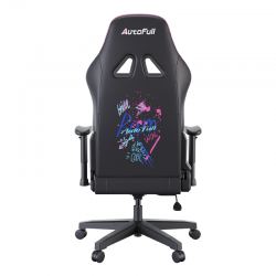 Премиум игровое кресло Autofull серия C3, AF111BS, с поддержкой для ног,черный