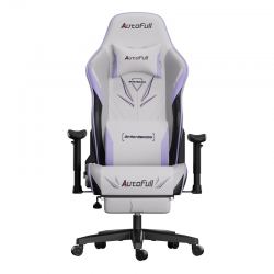 Премиум игровое кресло Autofull серия C3, AFC301WSS, с поддержкой для ног, белый