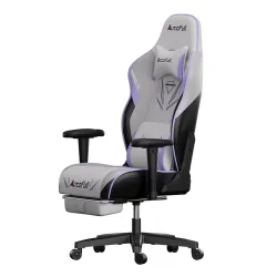 Премиум игровое кресло Autofull серия C3, AFC301WSS, с поддержкой для ног, белый