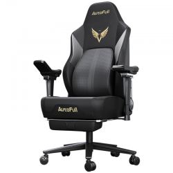 Премиум игровое кресло Autofull серия M6, AFM601BVS, поддержка ног, подогрев, обдув