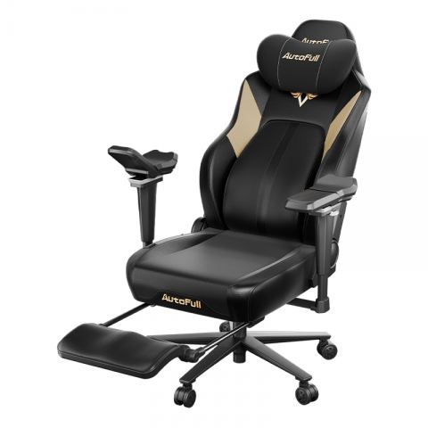 Премиум игровое кресло Autofull серия M6 PRO, AFM602BMS, поддержка ног, подогрев, обдув