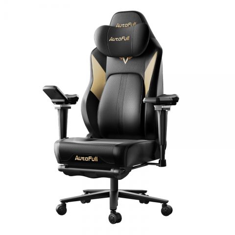 Премиум игровое кресло Autofull серия M6 PRO, AFM602BMS, поддержка ног, подогрев, обдув