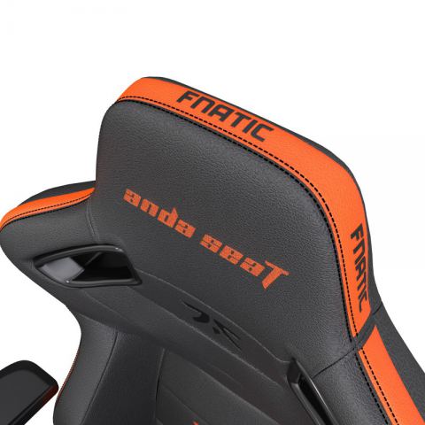 Игровое кресло Anda Seat Fnatic Edition, черный