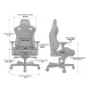 Игровое кресло Anda Seat Kaiser 2, бордовый