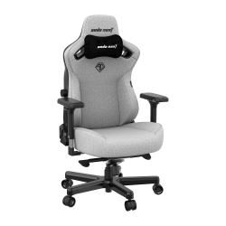 Кресло игровое Anda Seat Kaiser 3 XL, серый, ткань