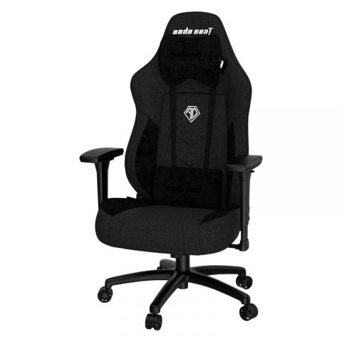 Игровое кресло Anda Seat T Compact, черный, ткань