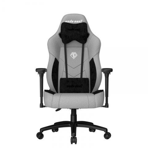 Игровое кресло Anda Seat T Compact, серый, ткань