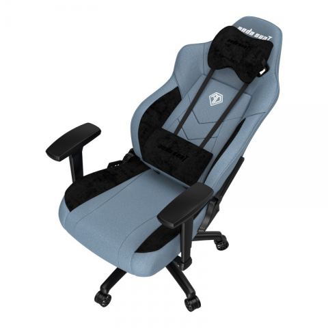 Игровое кресло Anda Seat T Compact, синий, ткань