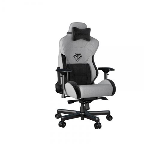 Игровое кресло Anda Seat T-Pro 2, серый, ткань