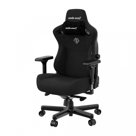 Игровое кресло AndaSeat Kaiser 3 L, черный, ткань