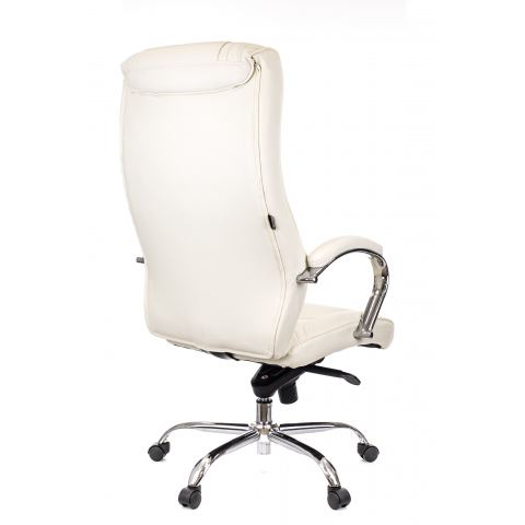 Кресло Everprof King M Экокожа Кремовый