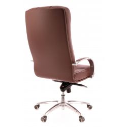 Кресло Everprof Atlant AL M Кожа Коричневый
