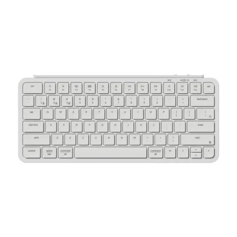 Беспроводная ультратонкая клавиатура Keychron B1 Pro, 77 клавиш, ножничные переключатели, цвет Ivory White