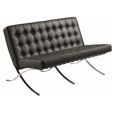 Диван Everprof Barcelona-2 Экокожа Черный