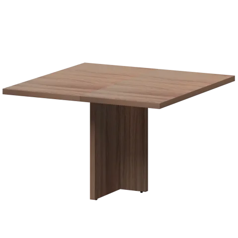 База стола переговоров KZP-30 Темный шимо 1200x1200x750 Кортез