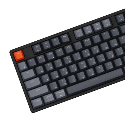 Беспроводная механическая клавиатура Keychron K10, Full size, алюм.корпус, RGB подсветка, Red Switch