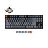 Беспроводная механическая клавиатура Keychron K8, TKL, алюминиевый корпус, RGB подсветка, Gateron Brown Switch