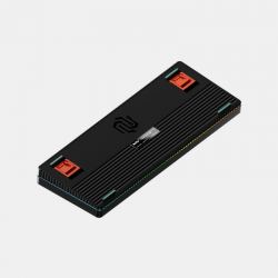 Беспроводная механическая клавиатура Nuphy Halo65, 67 клавиш, RGB подсветка, Red Switch, Black