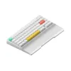 Беспроводная механическая клавиатура Nuphy Halo65, 67 клавиш, RGB подсветка, Rose Glacier Switch, White