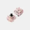 Беспроводная механическая клавиатура Nuphy Halo65, 67 клавиш, RGB подсветка, Rose Glacier Switch, White
