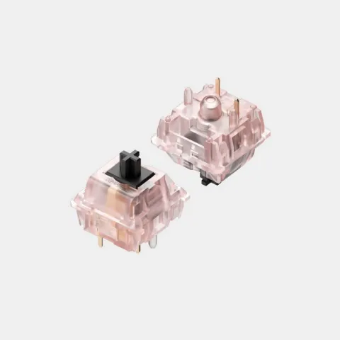 Беспроводная механическая клавиатура Nuphy Halo65, 67 клавиш, RGB подсветка, Rose Glacier Switch, White