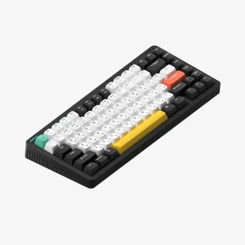 Беспроводная механическая клавиатура Nuphy Halo75, 83 клавиши, RGB подсветка, Baby Kangaroo Switch, Black