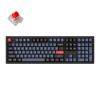 Беспроводная механическая клавиатура QMK Keychron K10 Pro, 108 клавиш, Hot-Swap, Keychron K pro Red Switch