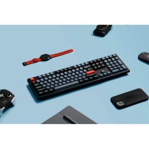 Беспроводная механическая клавиатура QMK Keychron K10 Pro, 108 клавиш, Hot-Swap, Keychron K pro Red Switch